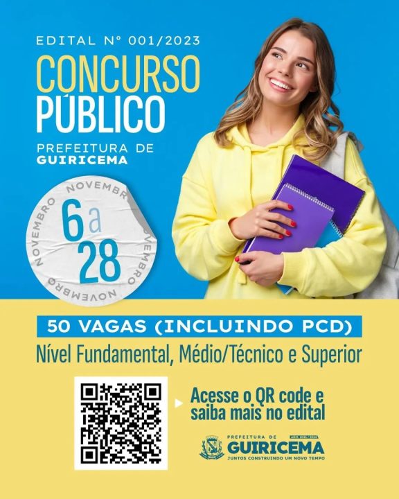 PREFEITURA DE GUIRICEMA ANUNCIA CONCURSO PÚBLICO 001 2023