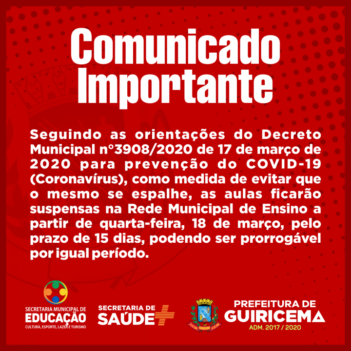 PREFEITURA DE GUIRICEMA_Comunicado_aulas-suspensas