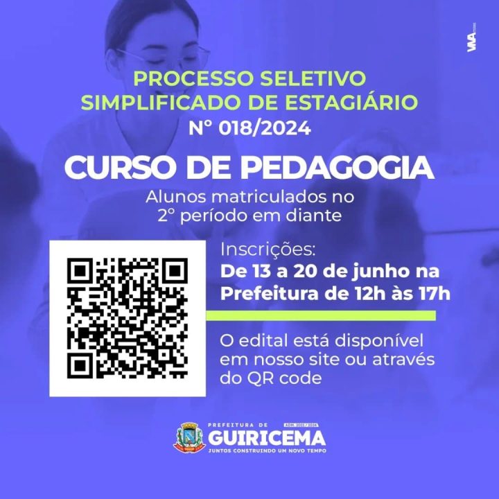 PROCESSO SELETIVO ESTAGIÁRIO PEDAGOGIA