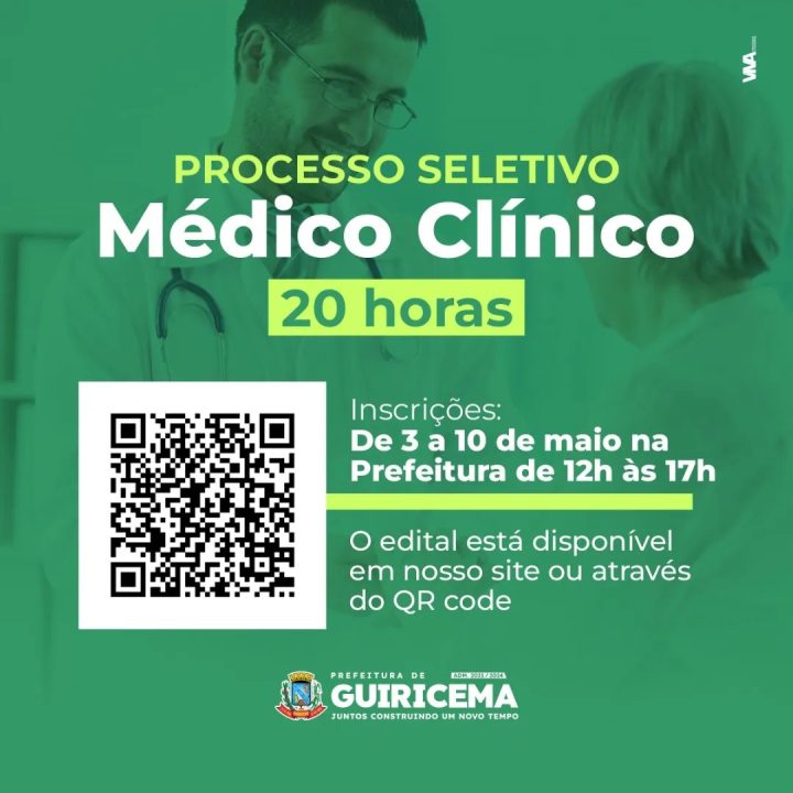 PROCESSO SELETIVO PARA MÉDICO CLÍNICO