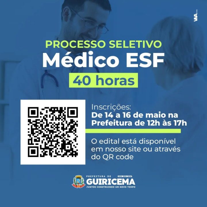 PROCESSO SELETIVO PARA MÉDICO ESF